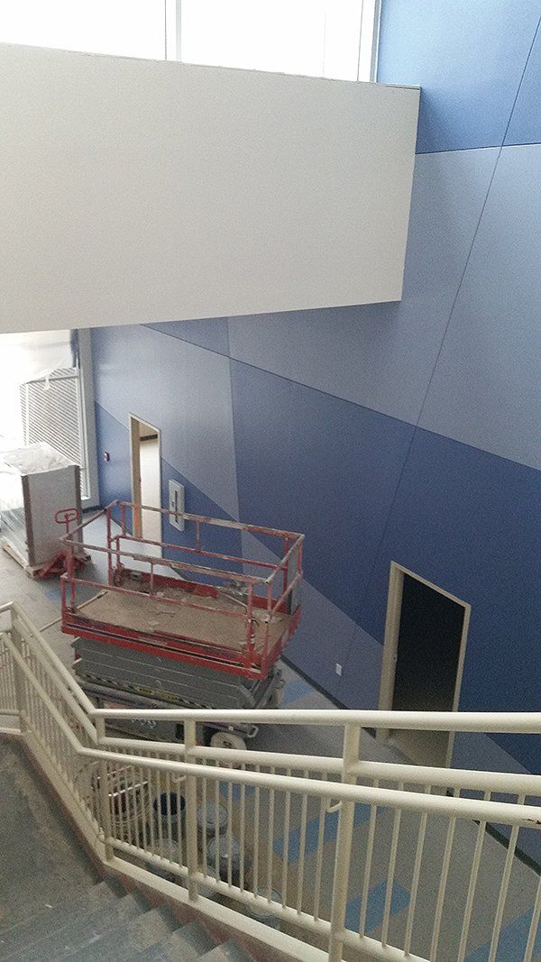 Interior painting project