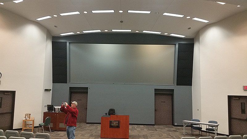auditorium interior painting