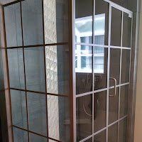 Phonebooth Shower by Glass Crafters of Utah #15