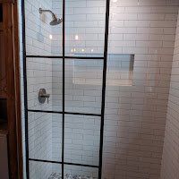 Phonebooth Shower by Glass Crafters of Utah #5
