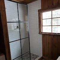 Phonebooth Shower by Glass Crafters of Utah #4