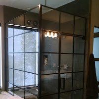 Phonebooth Shower by Glass Crafters of Utah #13