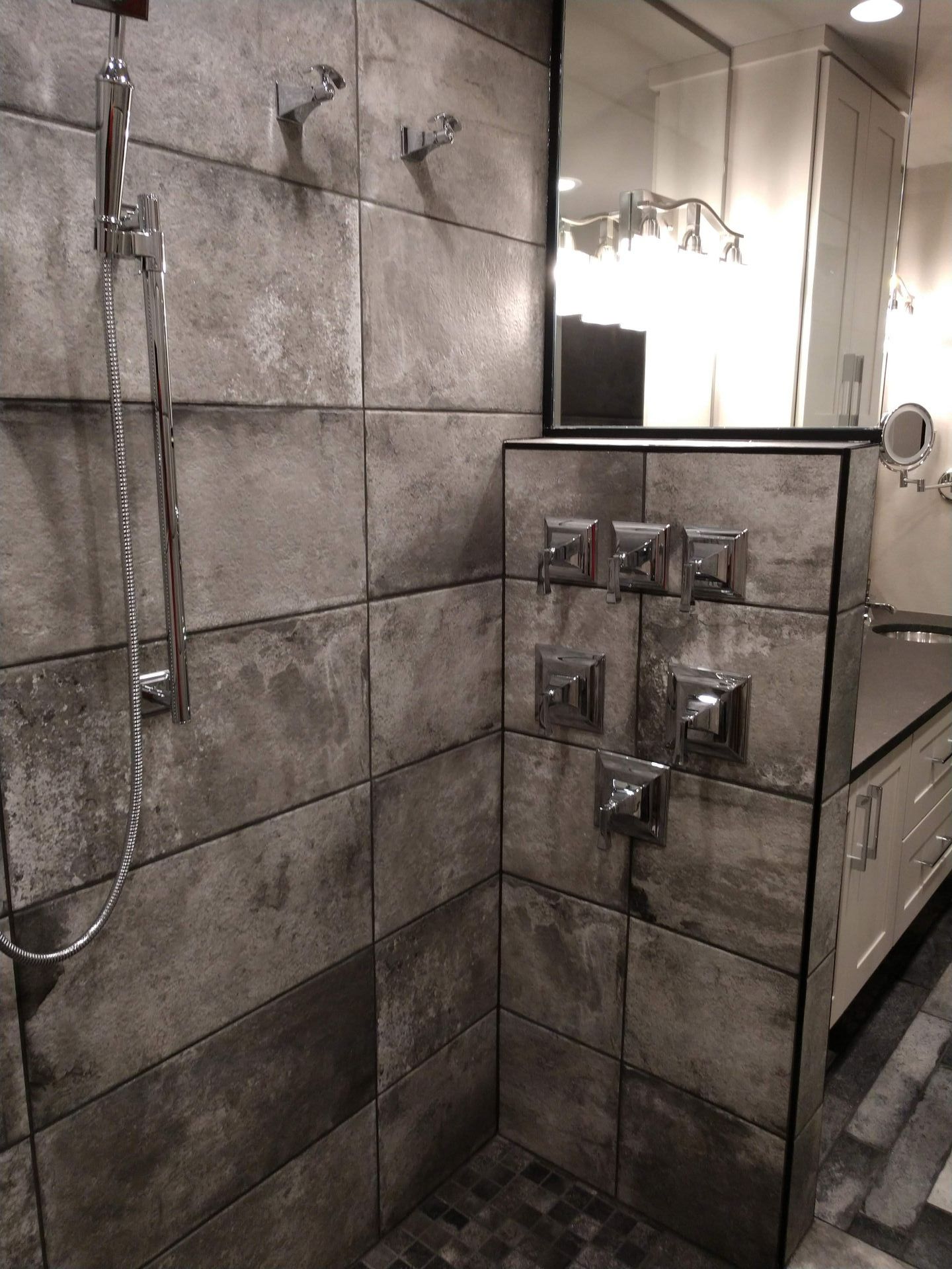 new bathroom construction