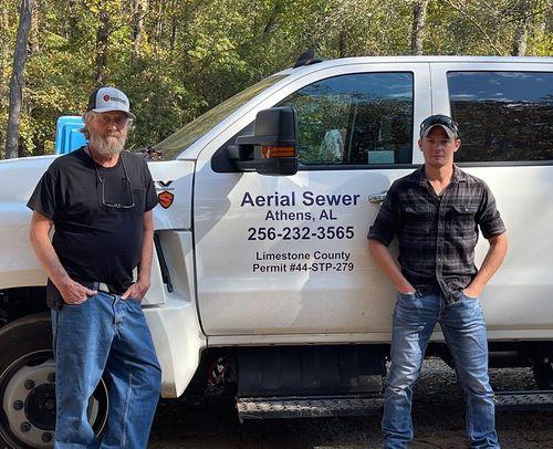 Aerial Sewer Service