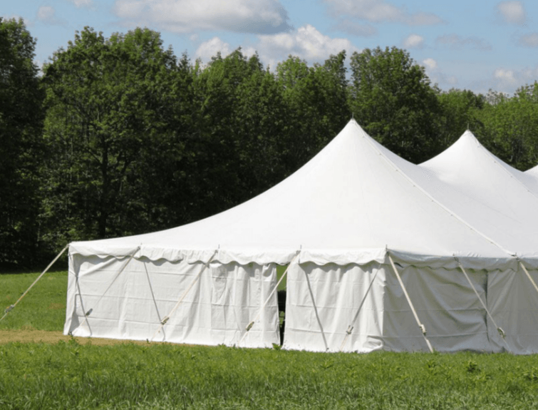 Air conditioned party online tent rental