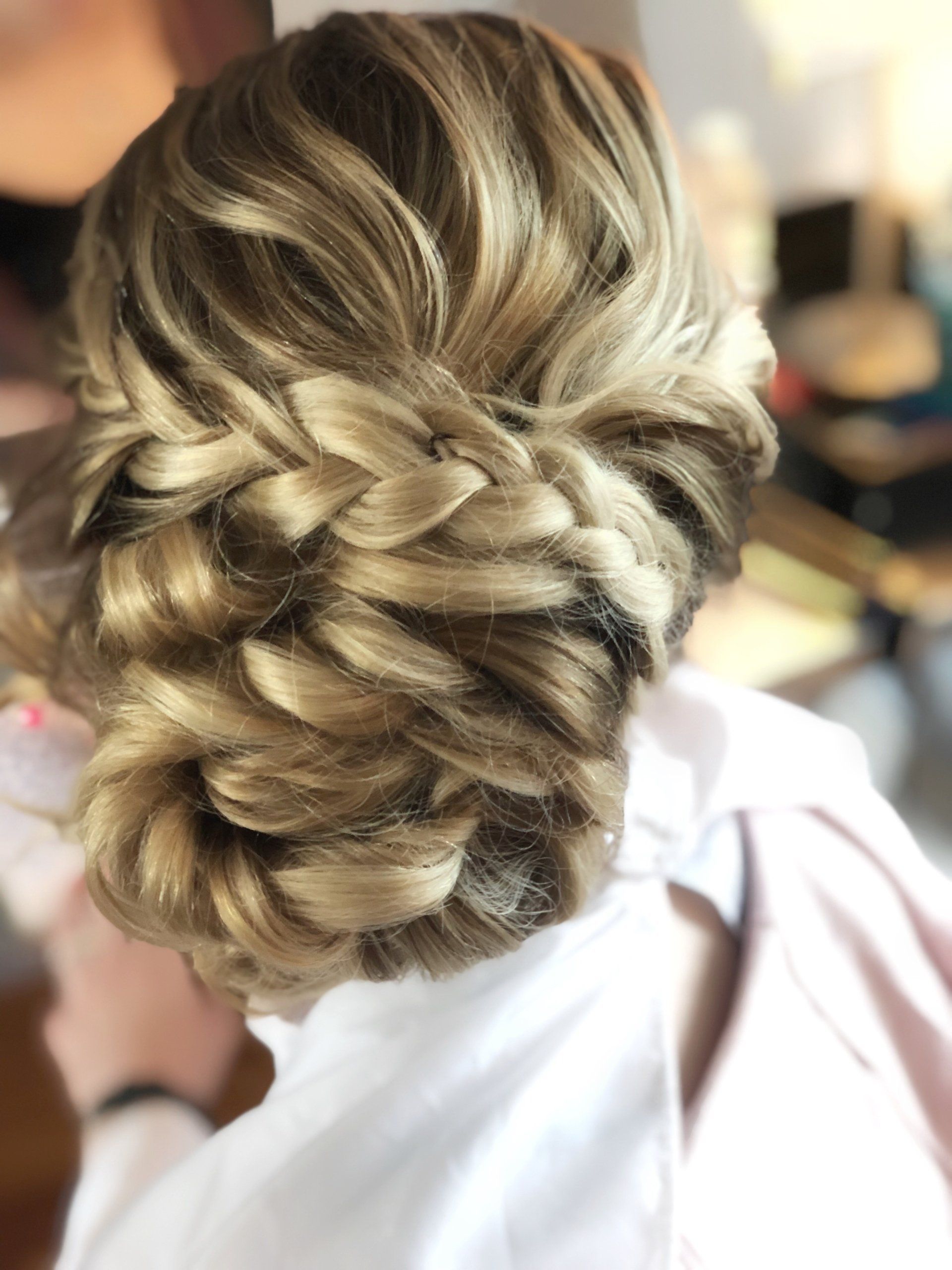 Special event hairstyle