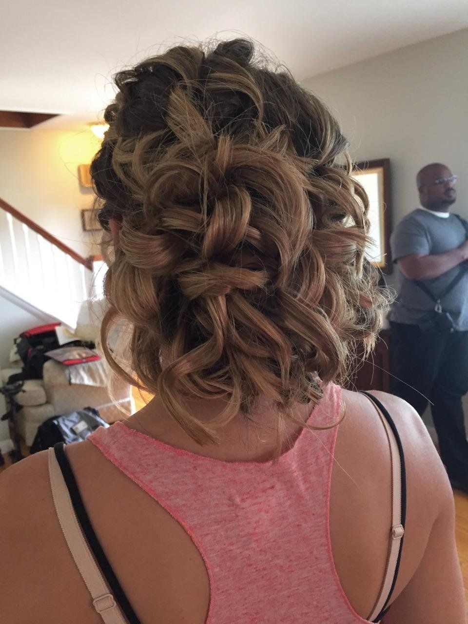 Special event hairstyle