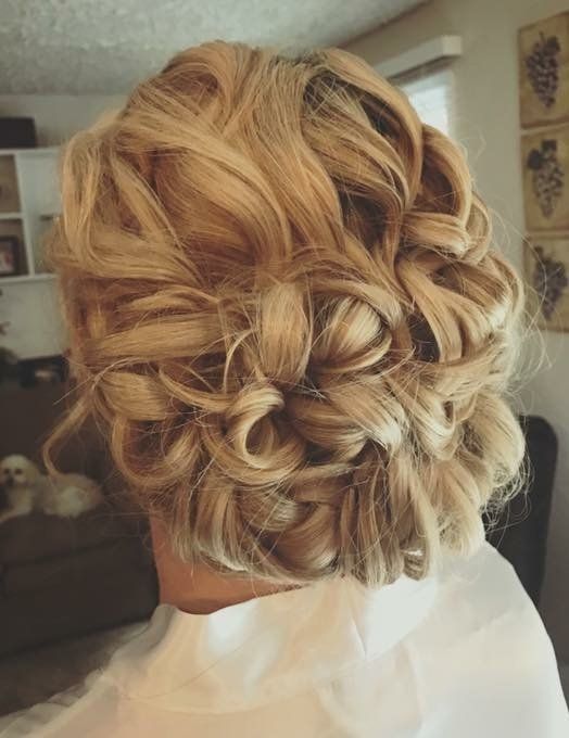 Special event hairstyle