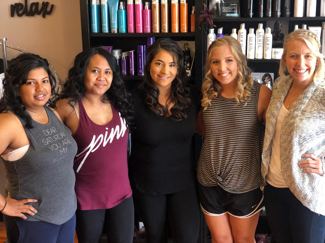 Special event hairstyle