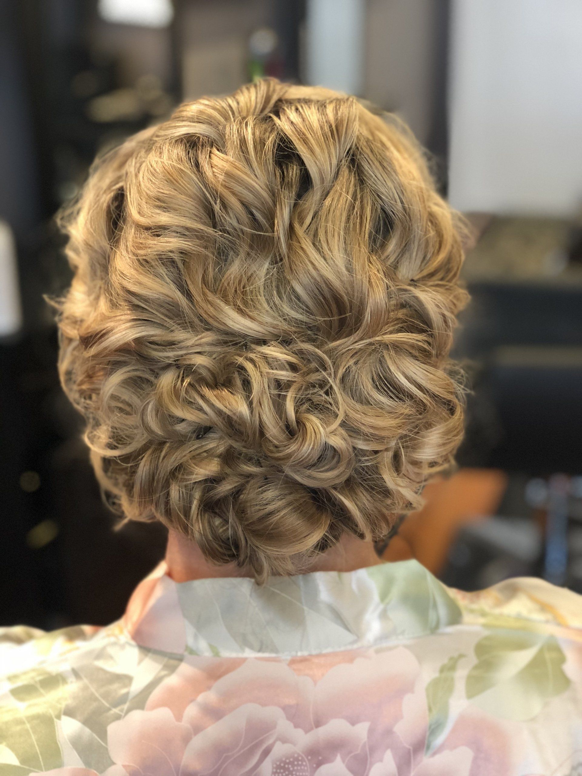 Special event hairstyle