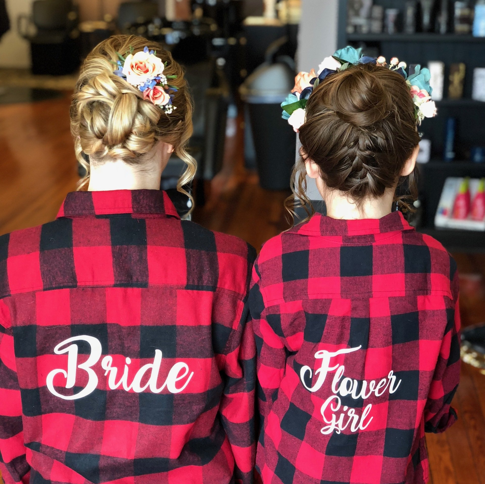 Special event hairstyle