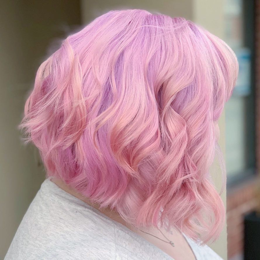 Pink hair