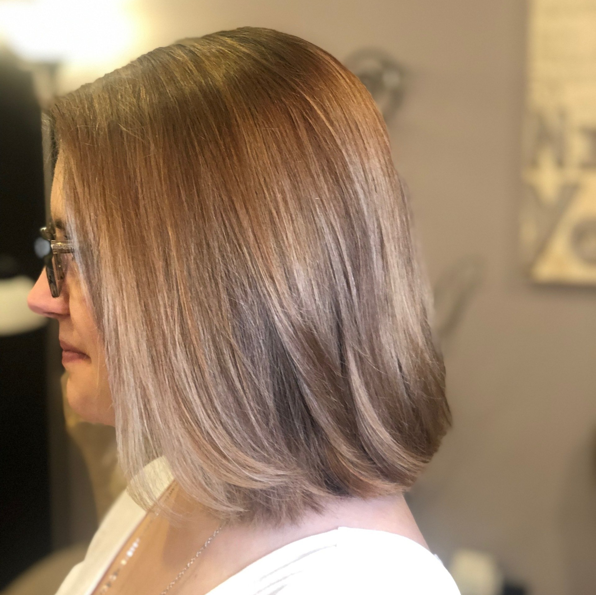 Short hair highlights