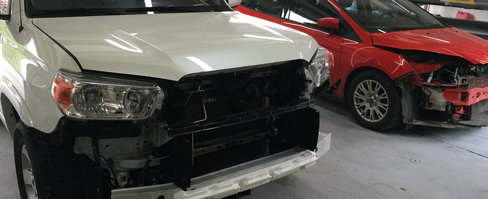 Damaged bumpers