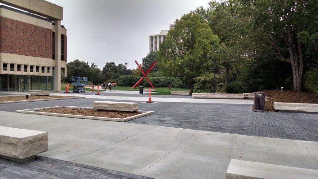 Love Library Seat Walls - Lincoln NE