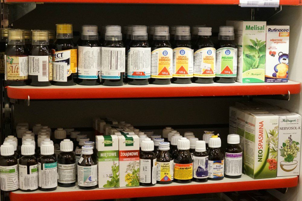 Different kinds of medicine