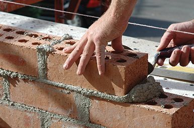 Grapevine Masonry Brick Installation