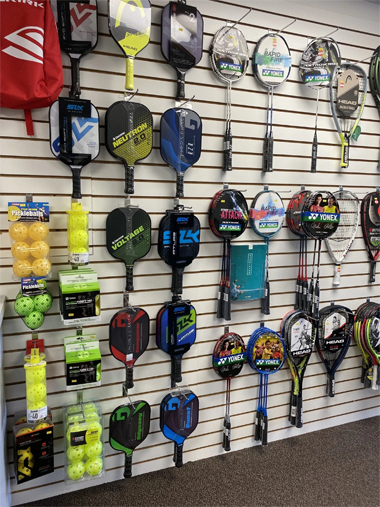 Racquets and sport balls