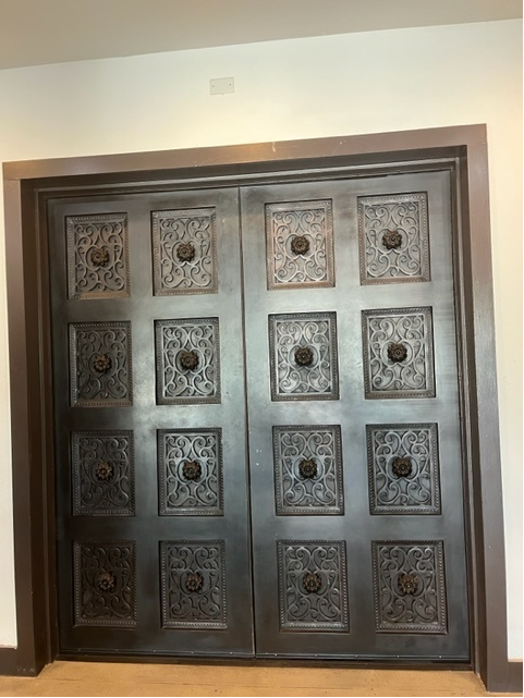 wine door