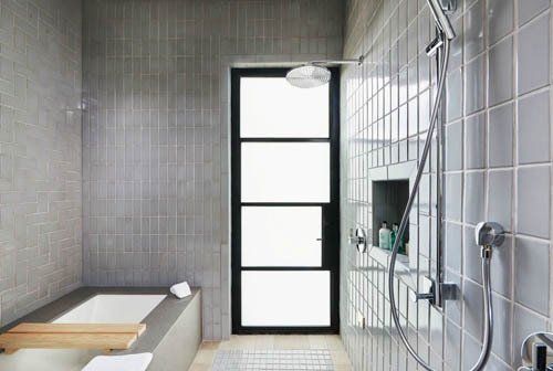 Hinged door