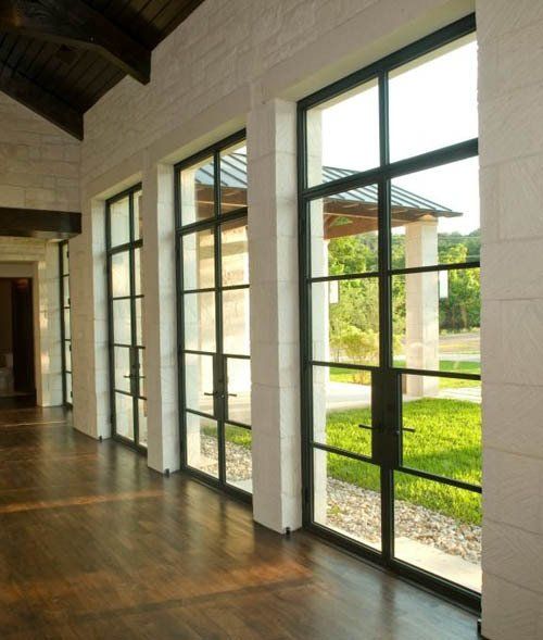 Hinged door