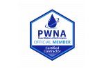 The logo for pwna is a certified contractor.