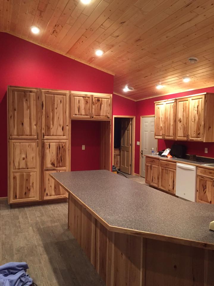 Kitchen cabinets
