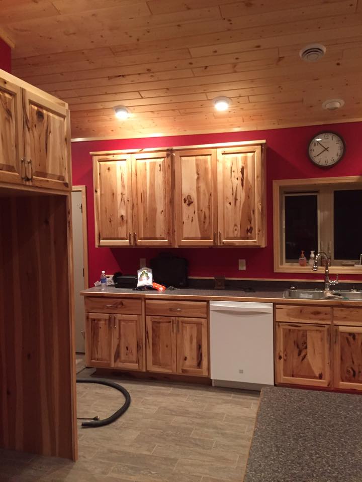 Kitchen cabinets