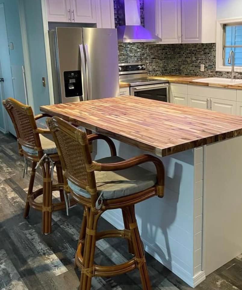 Kitchen butcher block