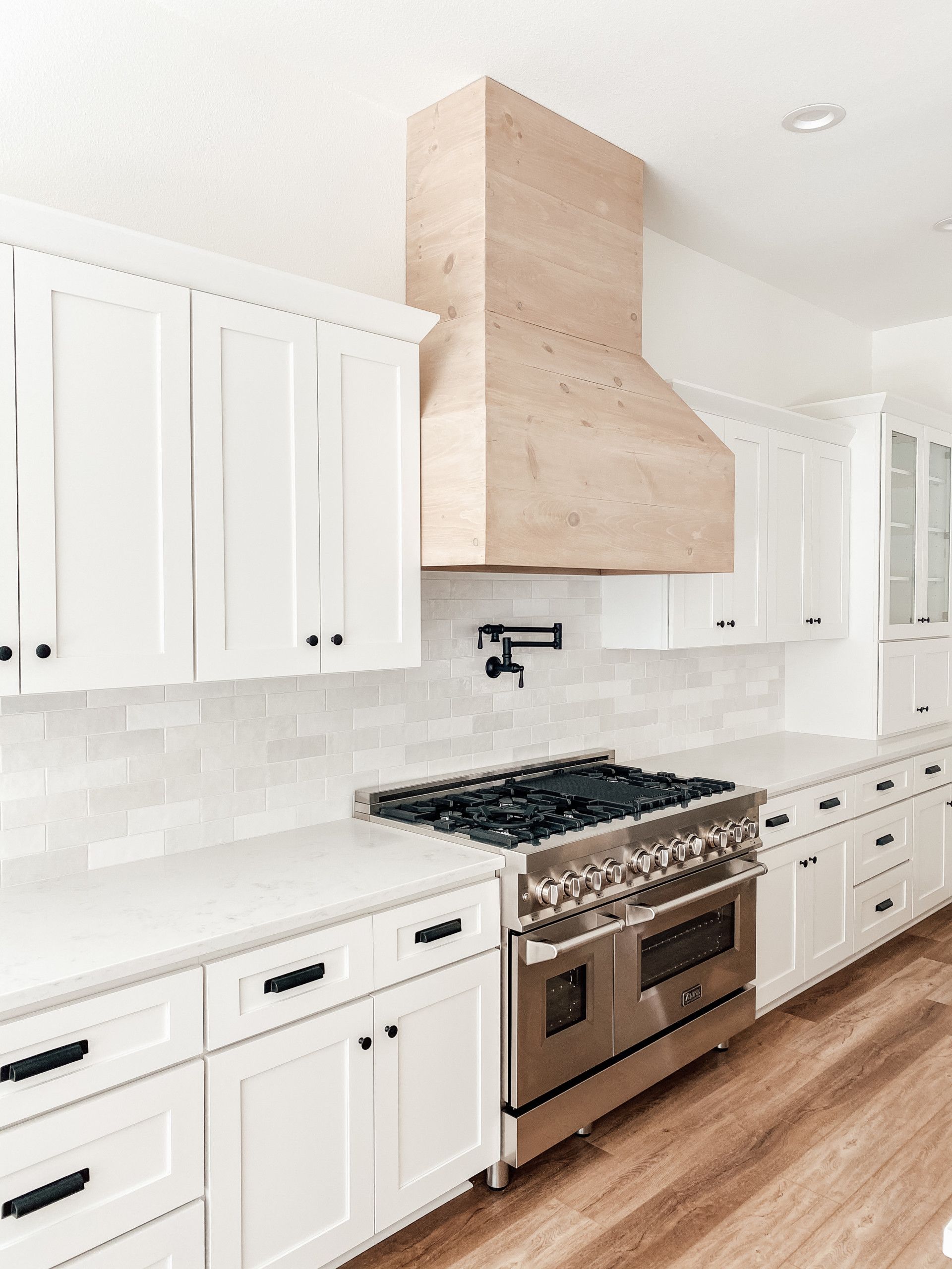 Cottage Charm White Cabinets