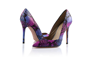 Purple shoe
