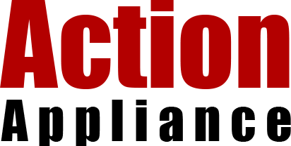 Action Appliance logo: Red "Action" over black "Appliance".