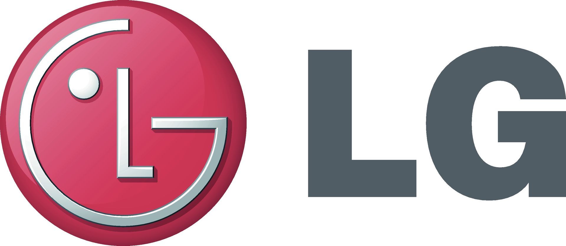 LG logo with a red circle and letters