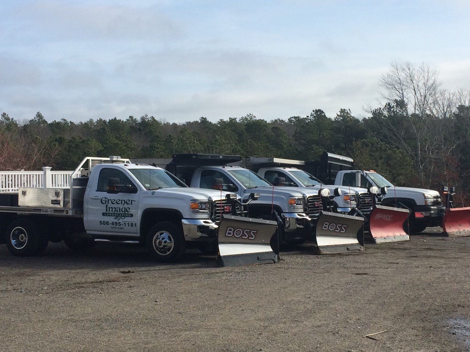 Commercial snow plowing