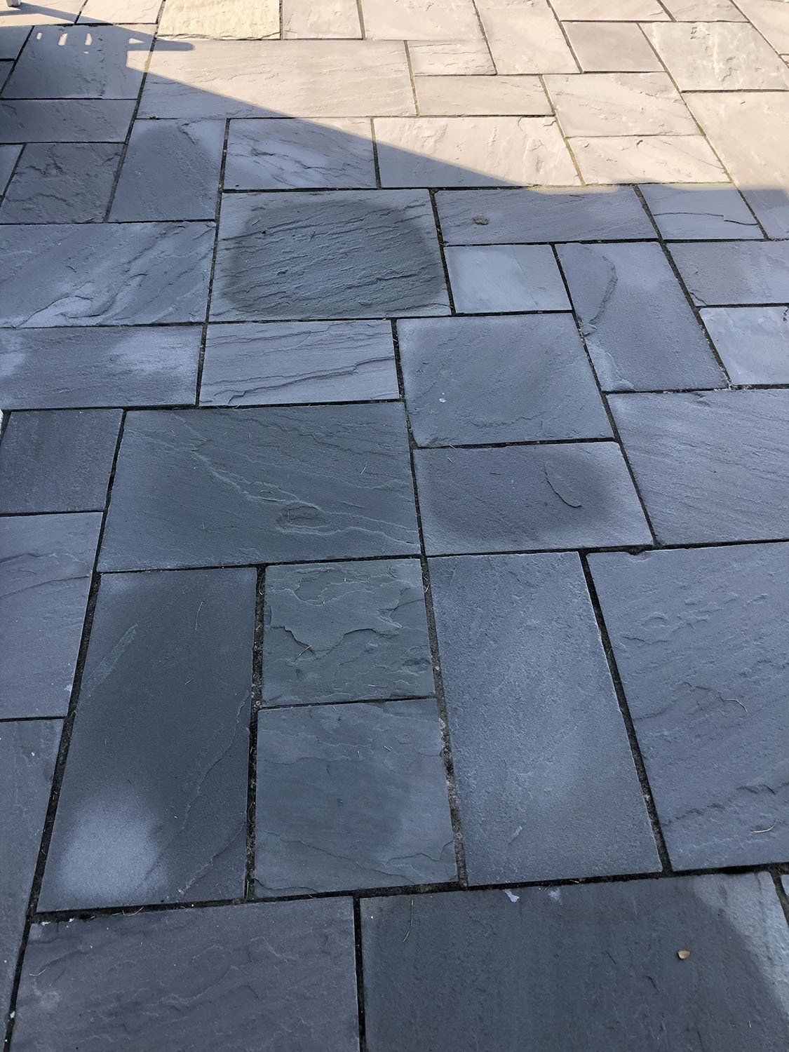 A close up photo of a patio.