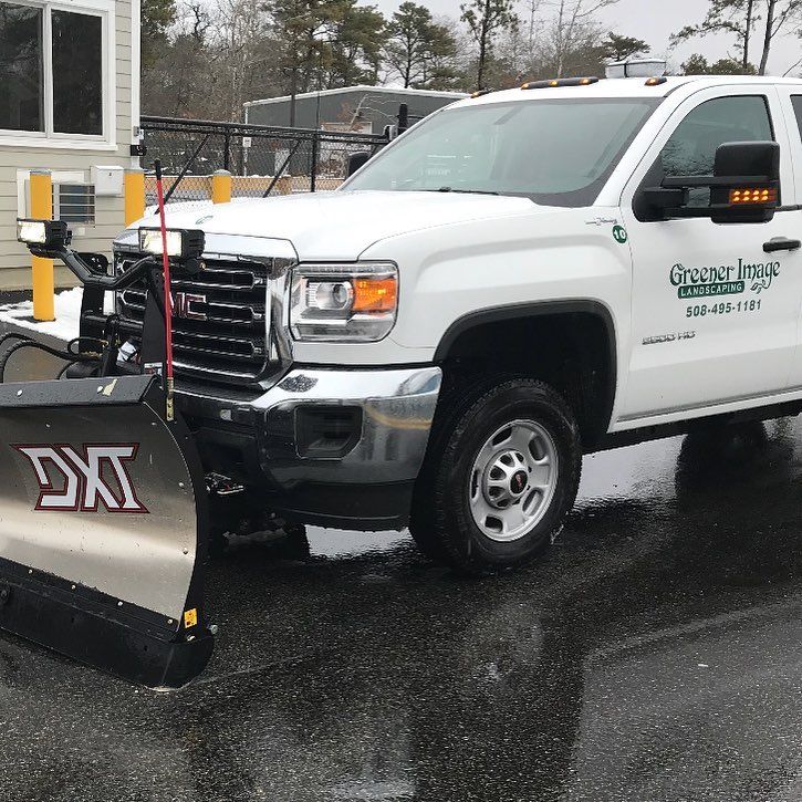 Snow removal truck