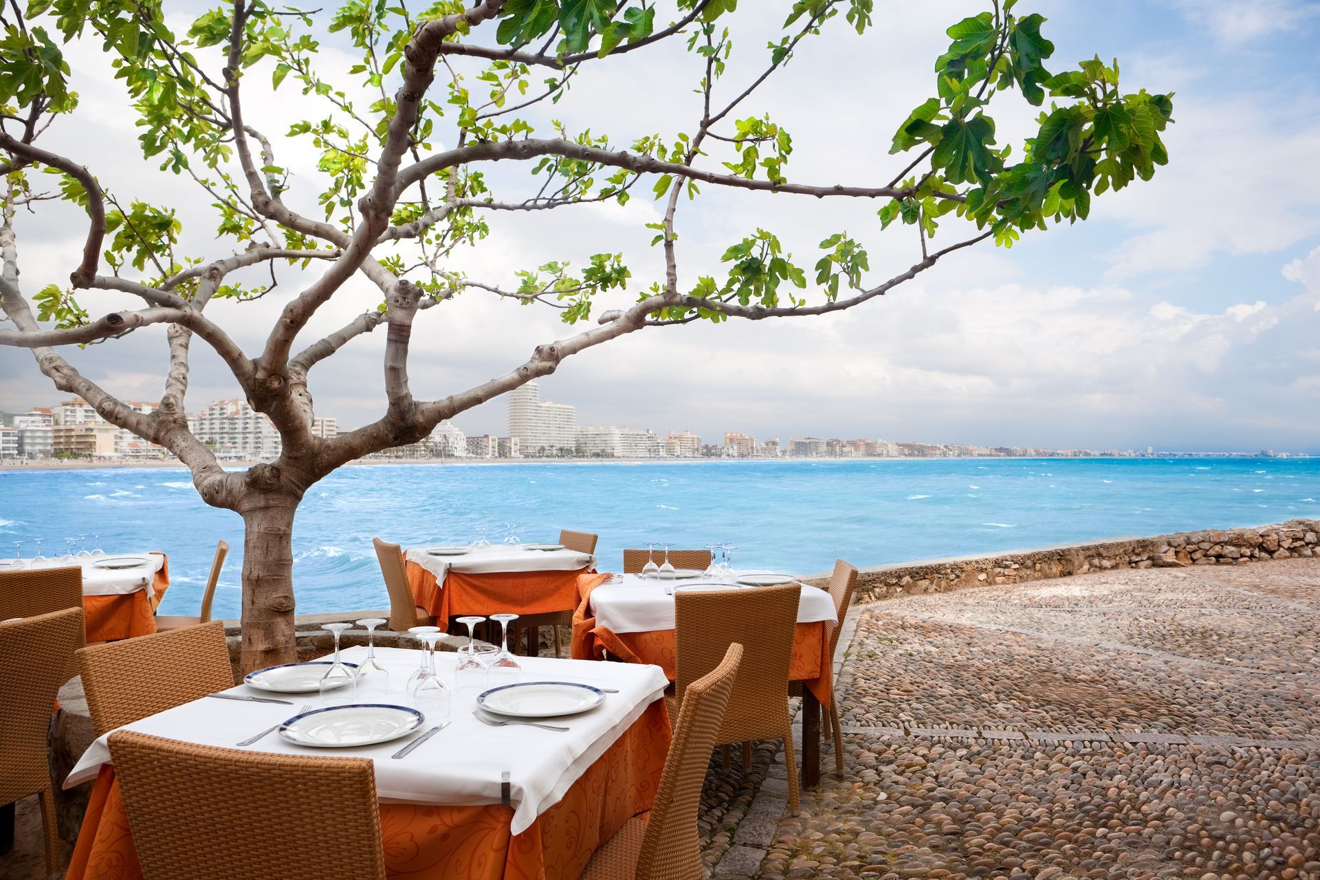 local outdoor dining	