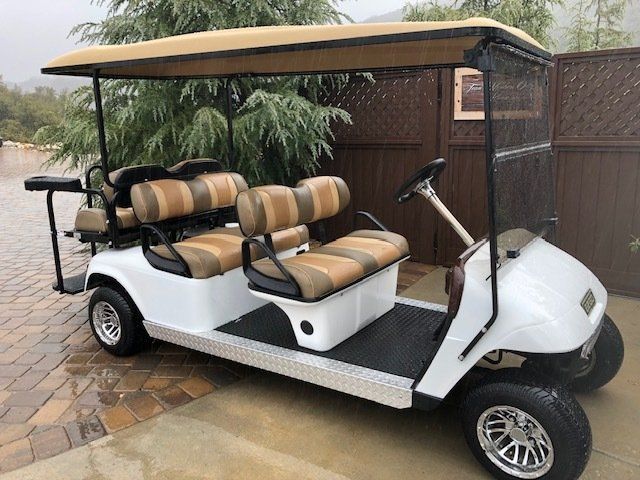 Beautiful golf cart #135