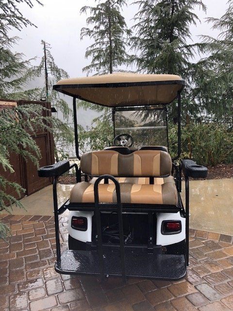 Beautiful golf cart #136