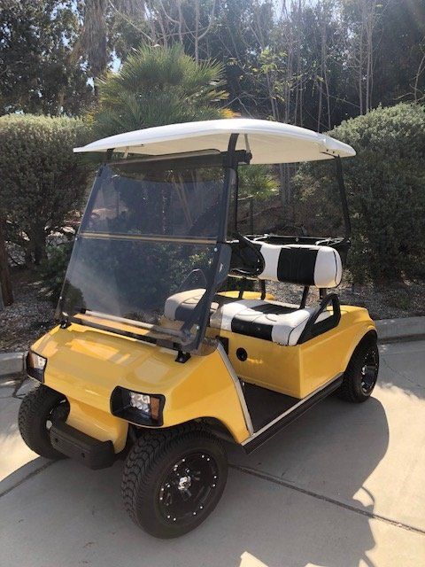 Beautiful golf cart #156