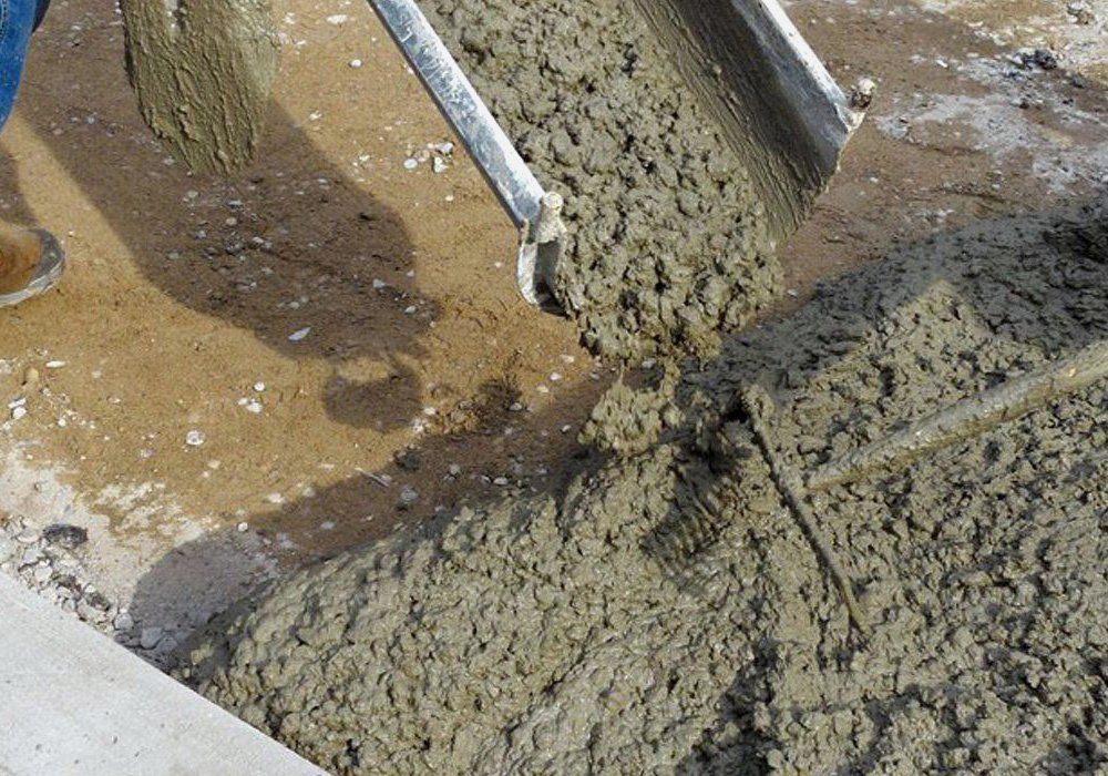 Concrete pouring