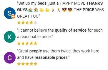 D & R Movers More Google Reviews