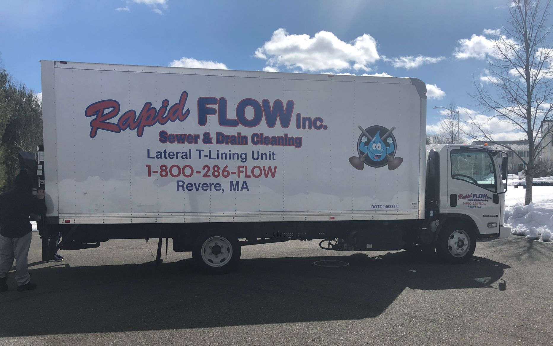 Rapid Flow Sewer & Drain Cleaning Logo