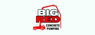 Big Red Concrete Pumping - Logo