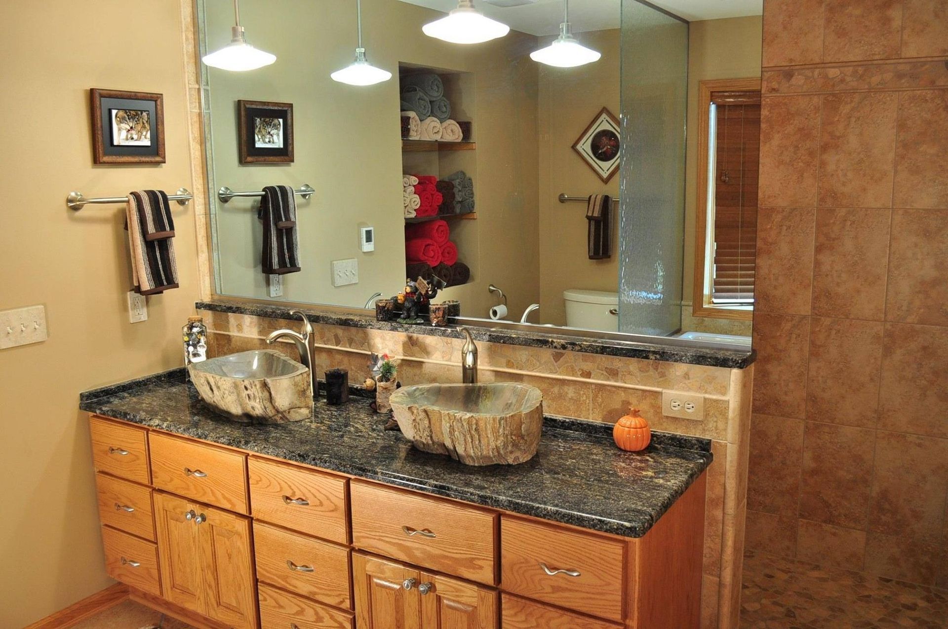 American Glass & Window gallery bathroom mirror