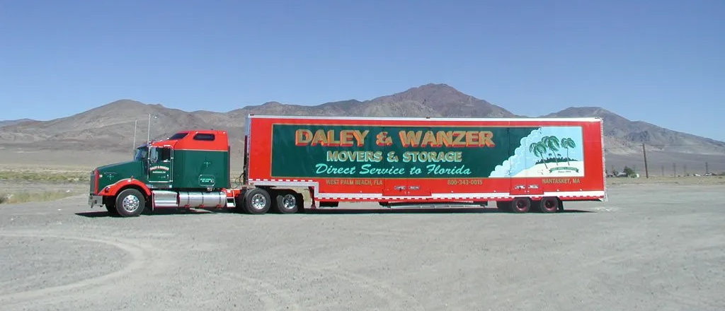 Daley & Wanzer moving van