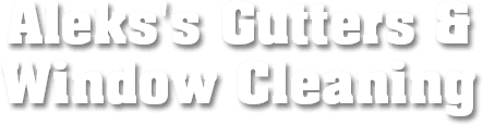 Aleks's Gutters & Window Cleaning - Logo