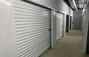 Indoor self-storage units