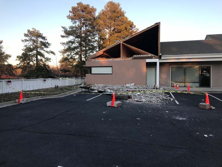 Wind damage restoration