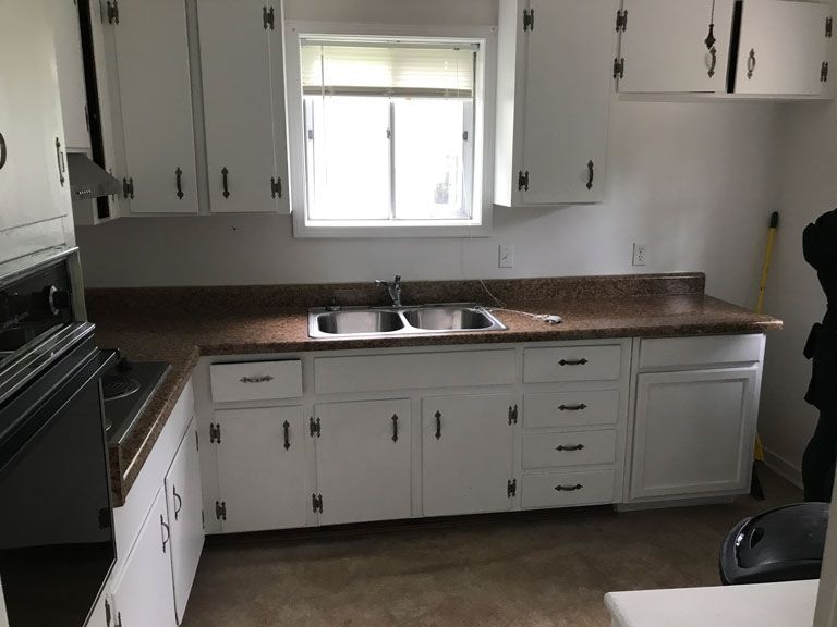 Kitchen remodeling before